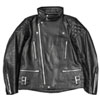 ネイバーフッド 12AW サンダーボルト レザーライダースジャケット画像