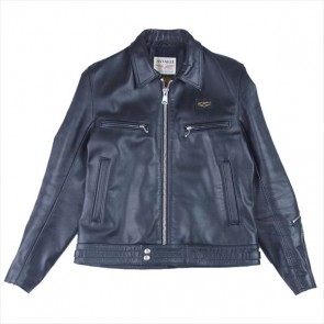 ネイバーフッド × LEWIS L-JKT ドミネーター レザー ライダース102RLLLN-JKM01 ブラック系 画像