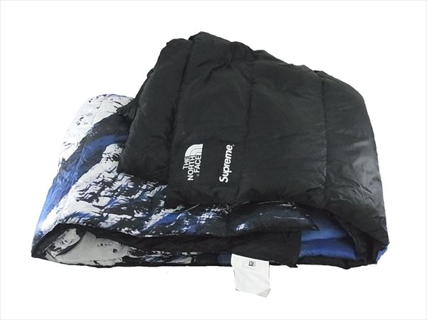 17AW 国内正規品 SUPREME シュプリーム × The North Face ノースフェイス Mountain Nuptse Blanket ヌプシ ブランケット