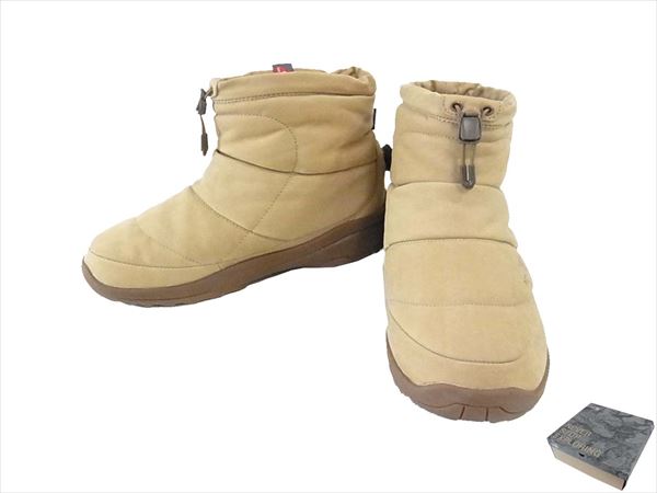 ザノースフェイス NF5750N Nuptse Bootie WP Leather ウォータープルーフレザー ヌプシ ブーツ