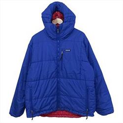 パタゴニア ダスパーカ ジャケット 98年製 ブルーリボン×バーントチリ 画像