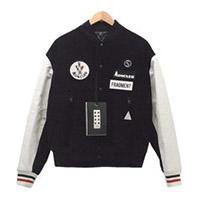 モンクレール × FRAGMENT 18AW SVEN ボンバー スタジャン ダウンジャケット 画像
