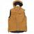 ティラック Ventile Hood Vest ベンタイル フード CLIMASHIELD Apex 中綿 ベスト ジレ ライトブラウン系 画像