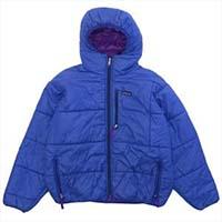 パタゴニア 94年製 雪無し DAS Parka コバルト × ブライトパープル 画像