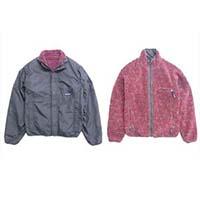 パタゴニア 98年 29321 グリセード リバーシブル うずまき ジャケット カーキ系×レッド 画像