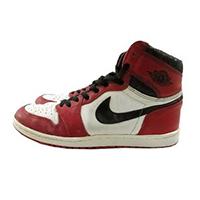 ヴィンテージスニーカー ナイキ ジョーダン1 850911 TY1 シカゴカラー 85年製 オリジナル 画像