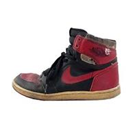 ヴィンテージスニーカー AIR JORDAN ナイキ ジョーダン 観賞用 AJ1 オリジナル 85年製 画像