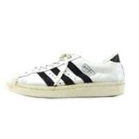 ヴィンテージスニーカー 60s 仏製 adidas スーパースター オリジナル 白黒 最初期 コットンライン サイド刻印 画像