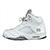 エアジョーダン５ RETRO WHITE/BLACK-METALLIC SILVER 136027-130 画像