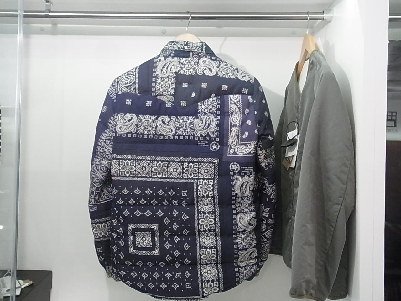 visvim高価買取kerchief down JKT高額査定させて頂きました！