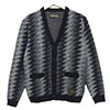 ワコマリア DIAMOND STRIPE MOHAIR KNIT CARDIGAN 画像