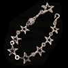ワコマリア SILVER WALLET CHAIN(SKULL 9 STARS/Magical Design) 画像