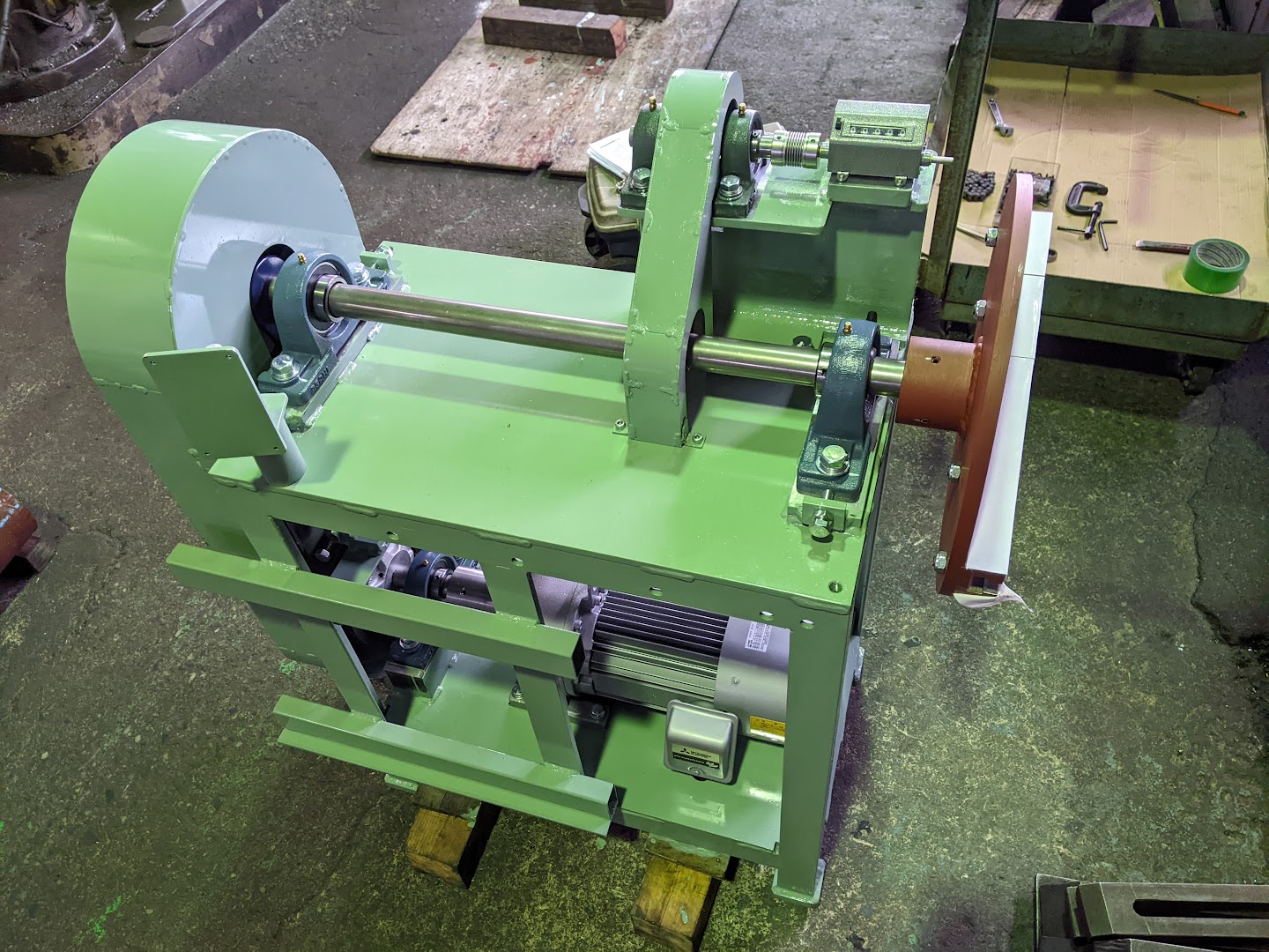 巻取装置遂に完成です!各パーツに色々な工夫を詰め込みました!