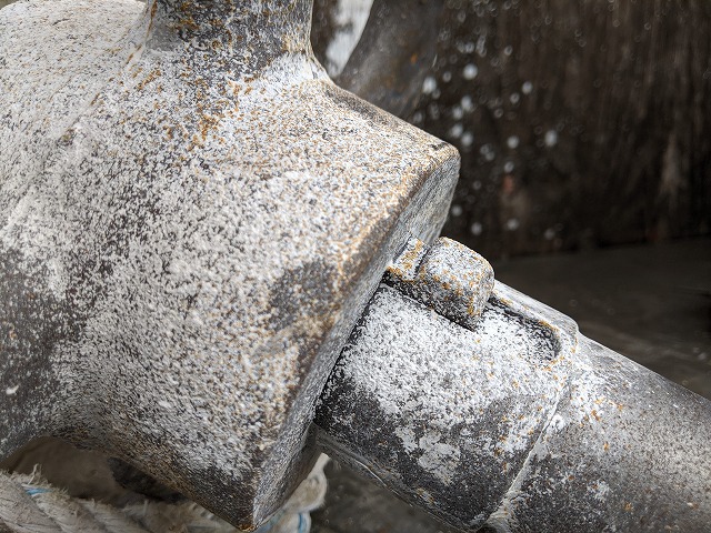 打ち込まれていた勾配キー。