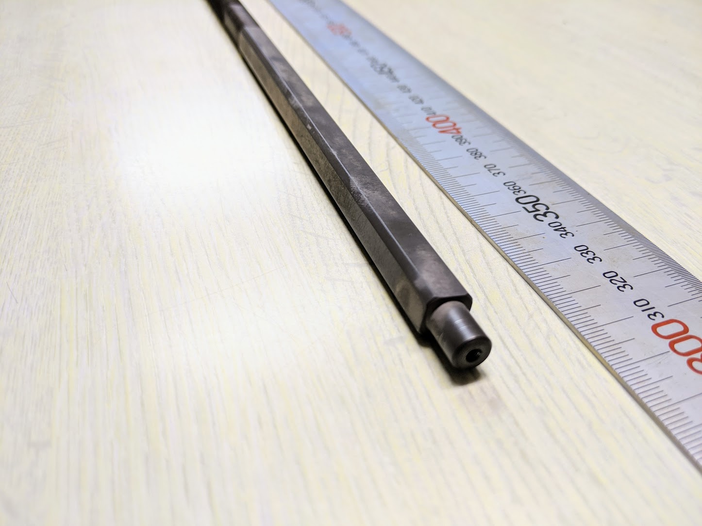 タフトライド処理したシャフトは硬度がやはり上がっていました。