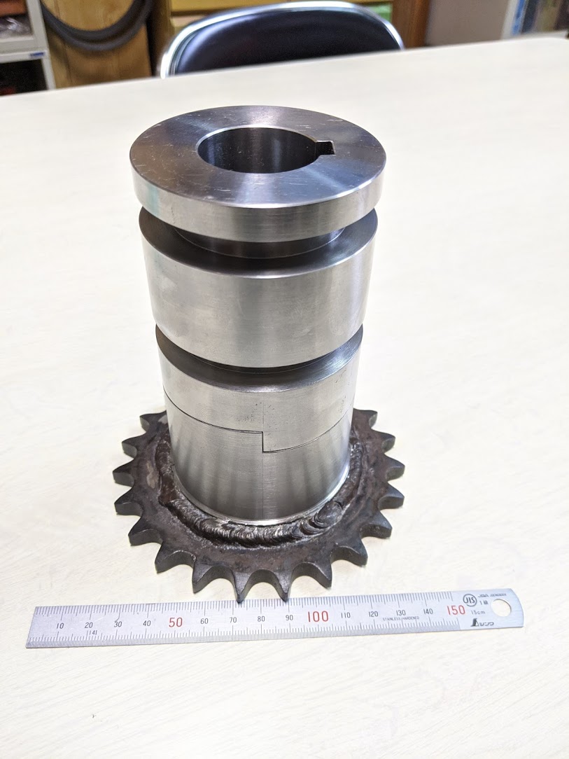 特殊なカップリング（クラッチ）完成！