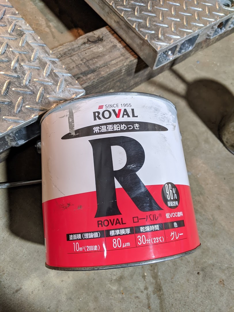 常温で使えるコスパ抜群のローバルの溶融亜鉛めっき！