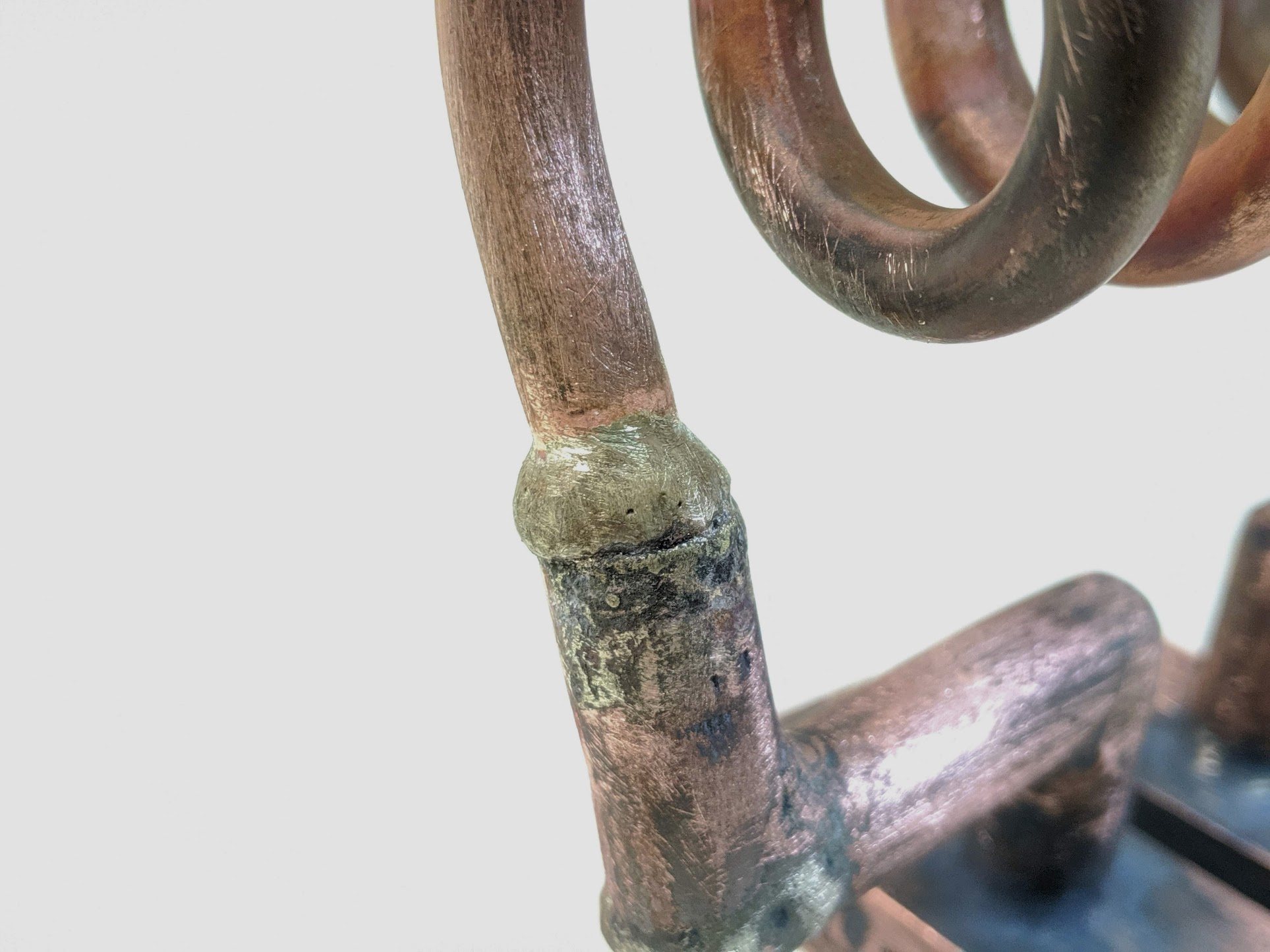 完成した高周波加熱用コイル！