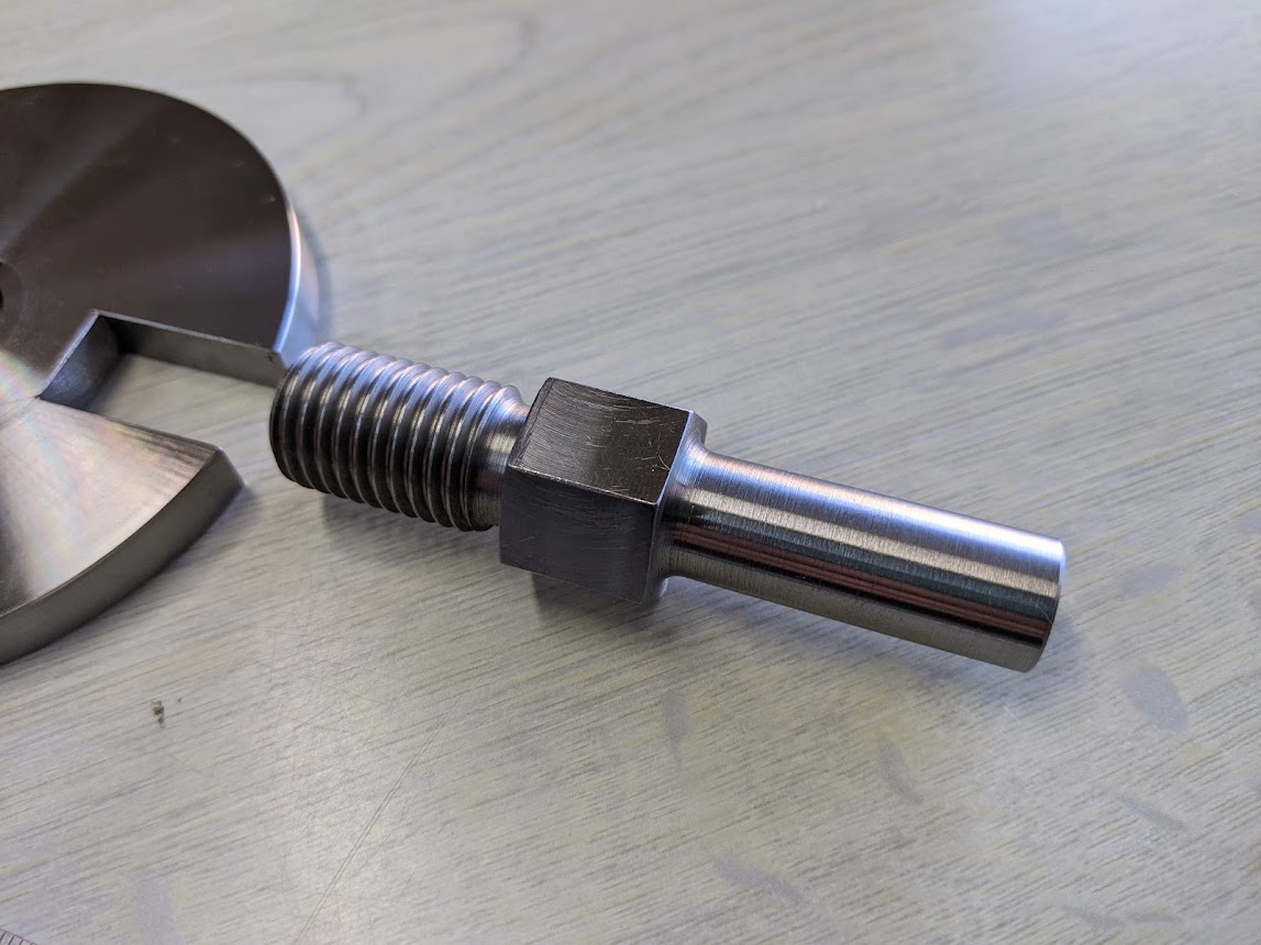 ボルトの加工順番に少し工夫を入れました。