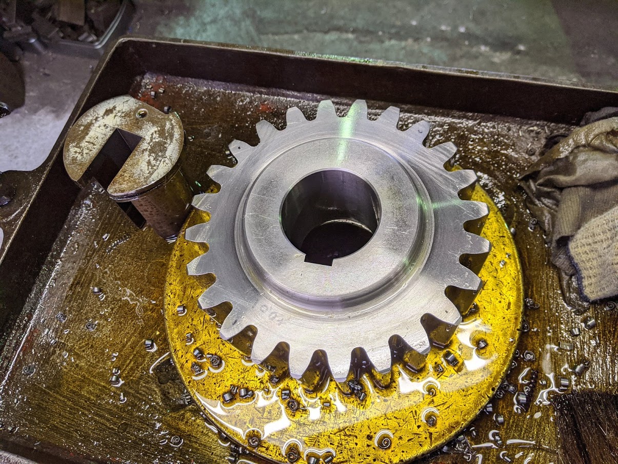 モジュール８の歯車が完成しました！