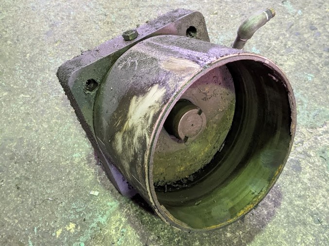 エアーシリンダーのチューブ。