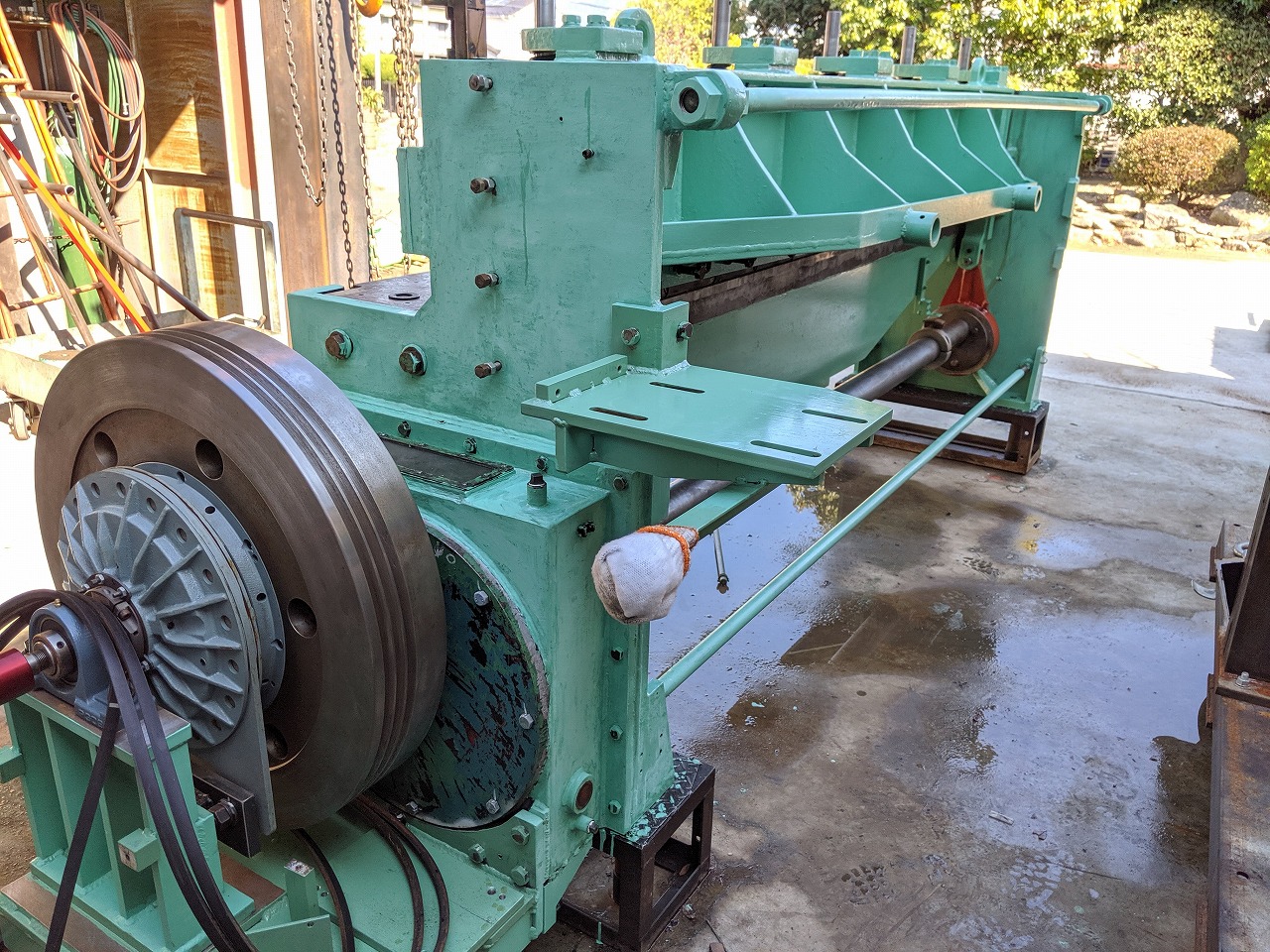 シャーリングの塗装完了!新品同様?になりました!