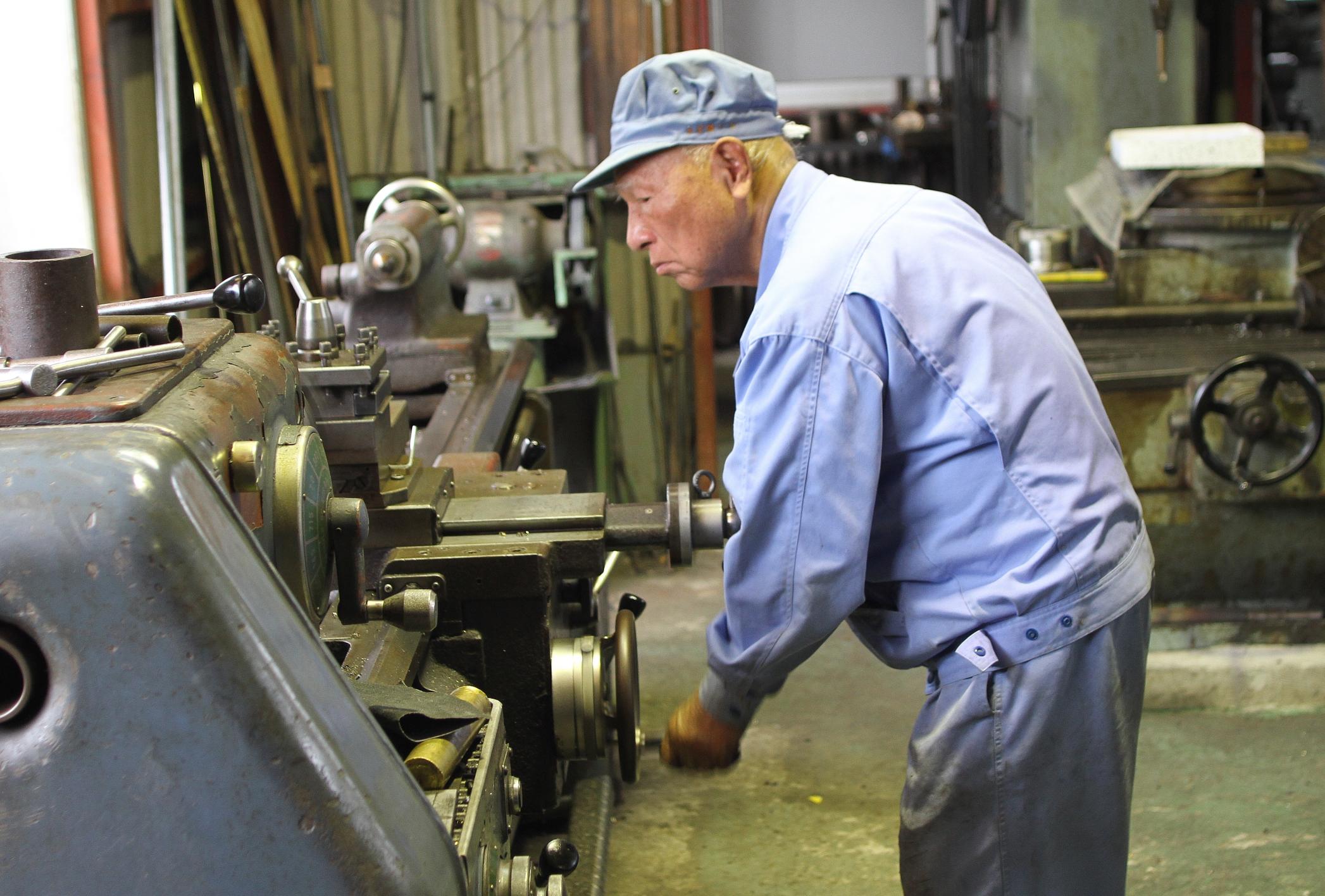 激動の時代を現場一筋で生きてきた生粋の職人。