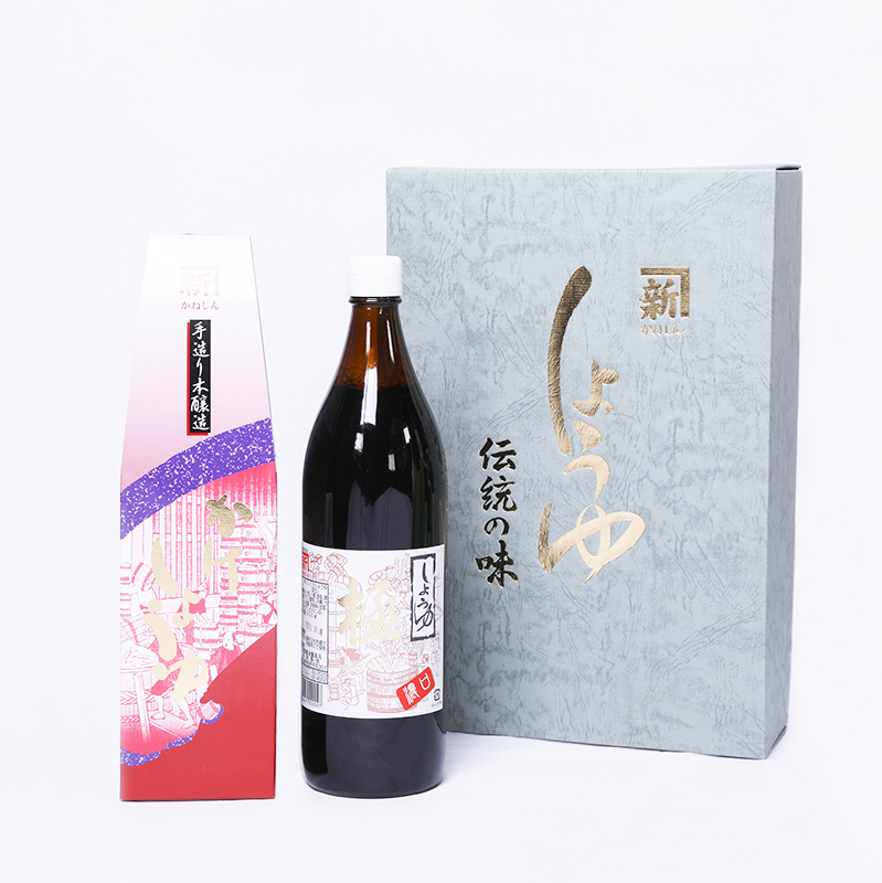 900ml × 2本 (かけしょうゆ、極)