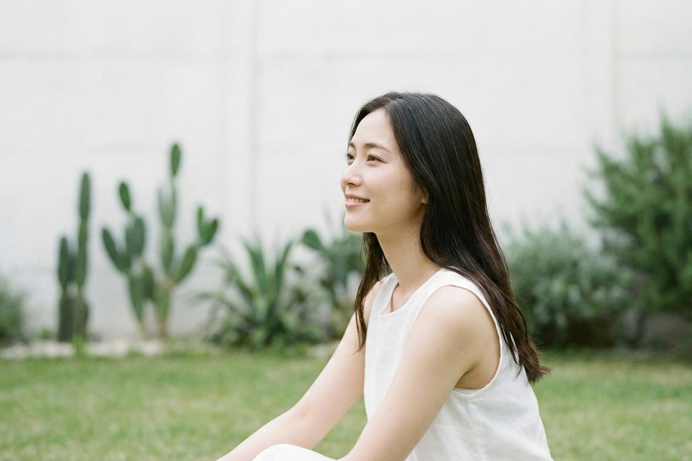 ロングヘアスタイル