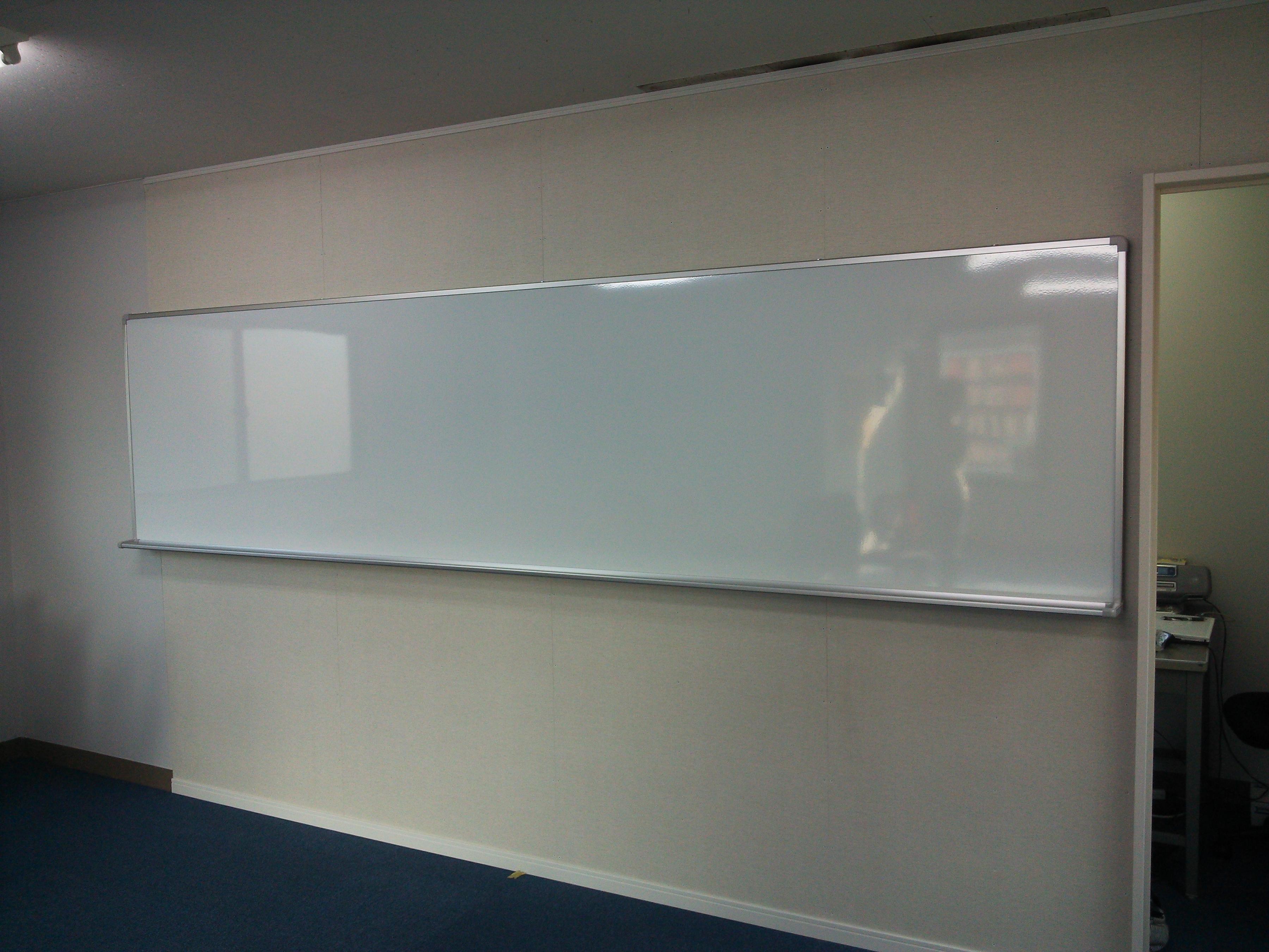 大型ホワイトボード 幅3600 高さ1200 学習塾 学校用