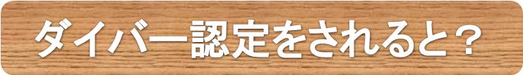 ダイビング講習が終わって出来る事