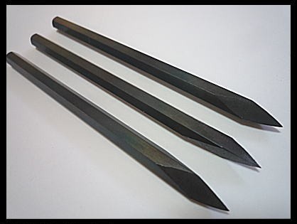 手裏剣 棒手裏剣 寸鉄 點穴針 暗器武器 手裏剣屋ｄ ｄ ｌａｂｏ 六角剣 角錐剣先