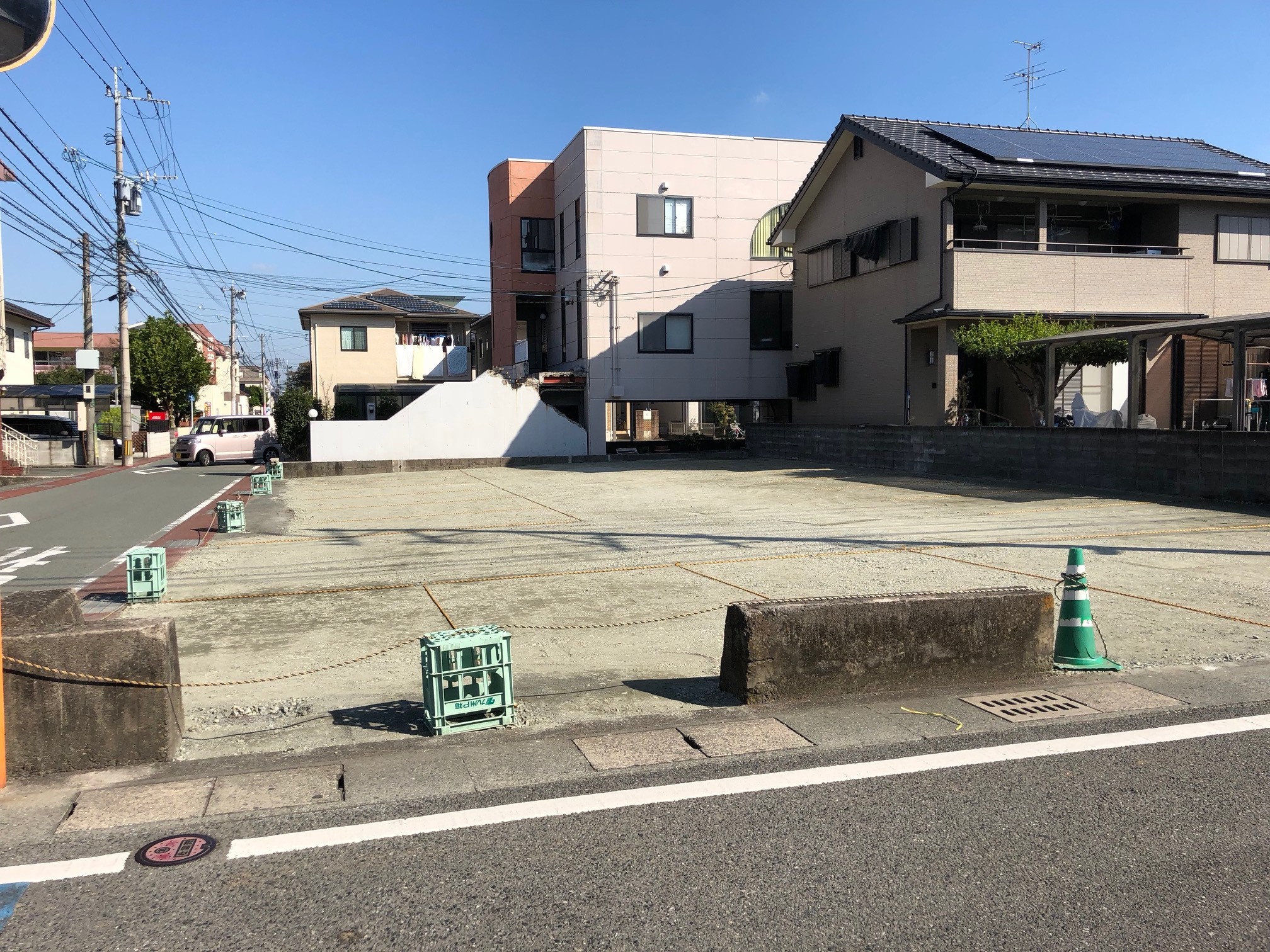 駐車場新設　駐車場作成　DIY