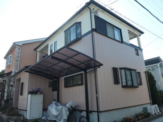 京都 城陽 宇治-タカミ工務店 外壁塗装