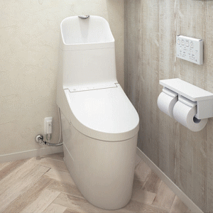 お掃除大好き70本カスタム トイレリフォーム専門館 - TOTO一体型トイレGGで快適空間