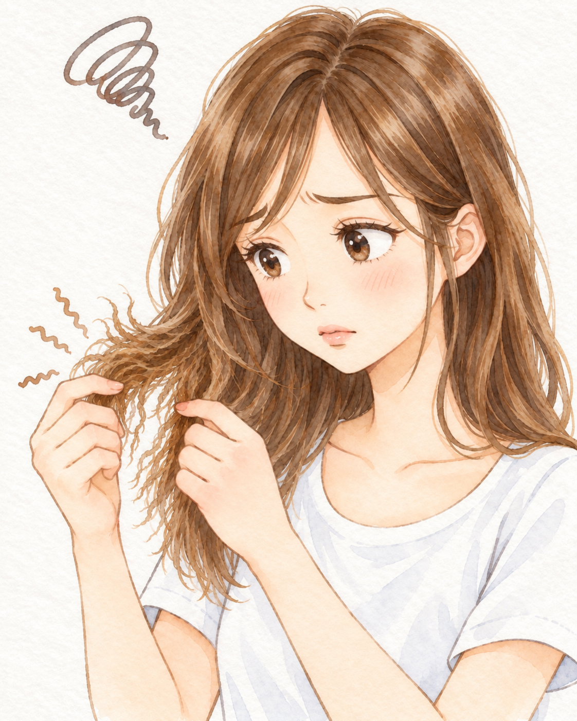 ビビリ毛直しイメージ画像
