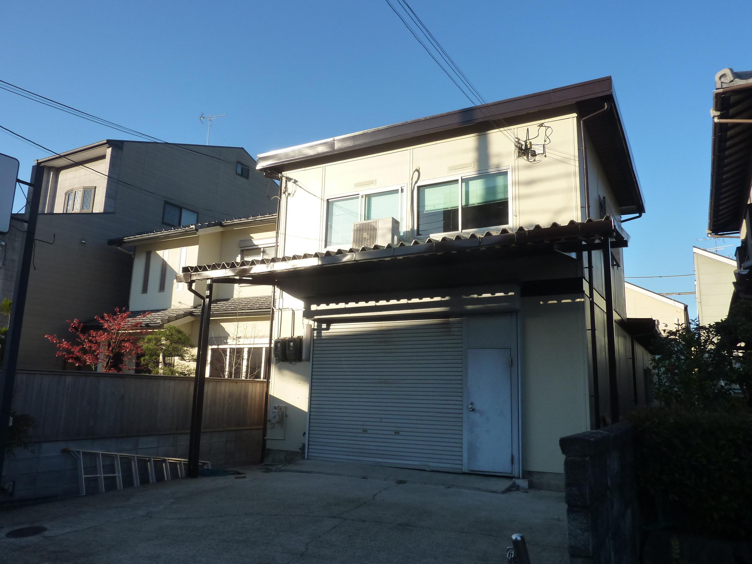 倉庫 外壁塗装 after