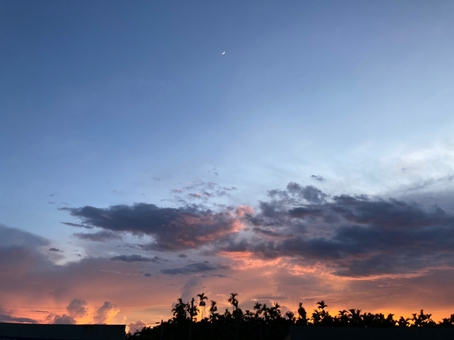 beautiful, sunset, sky, outdoors, JPG