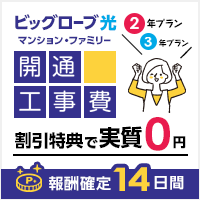 ビッグローブ光(NNコミュニケーションズ)