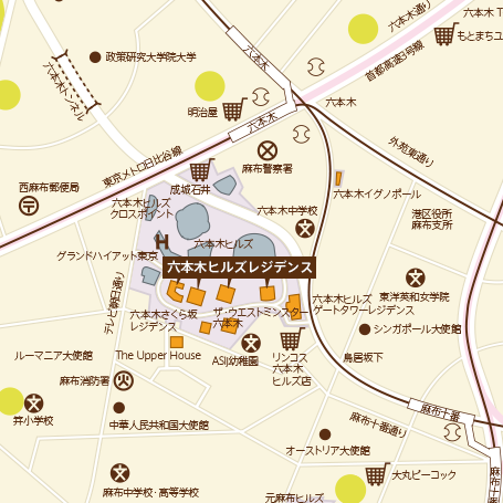 Roppngi Hills Residence B 六本木ヒルズレジデンス 12階 Id 青山の賃貸専門店 青山不動産