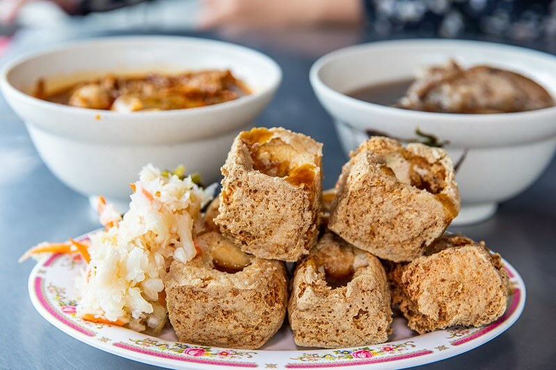 必吃苗栗美食推薦：廟口阿嬷臭豆腐/ WalkerLand窩客島整理提供 未經許可不可轉載