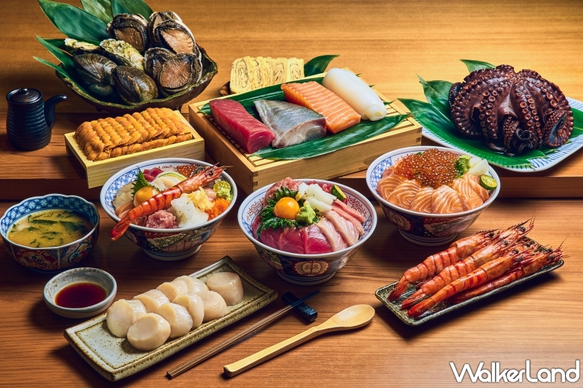 日本摩登屋台料理「長浜魚屋」頂級黑鮪魚丼飯、豪華海鮮丼飯