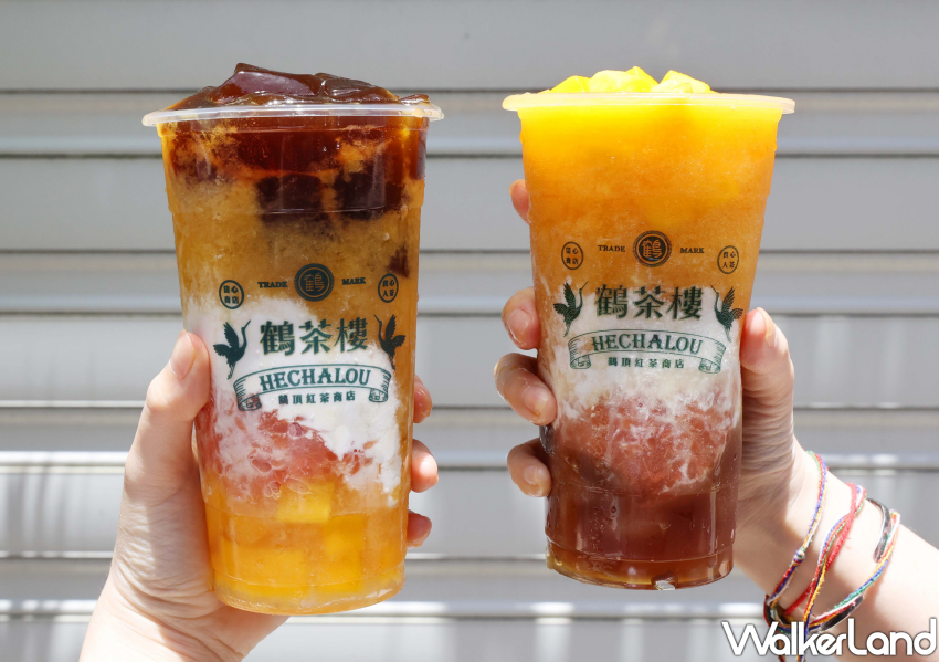 鶴茶樓楊枝甘露回歸！2款芒果飲料40元多一杯，第二杯半價搶喝。