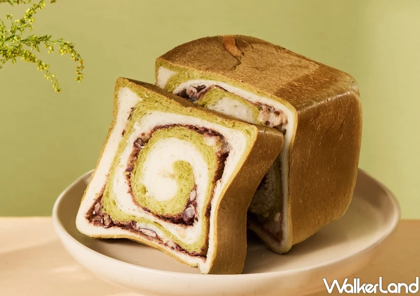 抹茶紅豆生吐司！Blivin Bakery薄荷綠下午茶5款新品，下午茶跨界聯名OPPO。