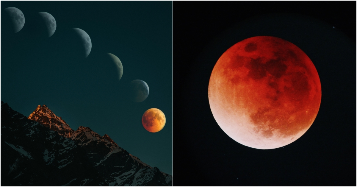 夜晚抬頭見血月!千年難遇「月全食紅月掩天王星」天文奇觀,11/8晚上17:02開始帶來3個半小時的震撼-Taipei Walker