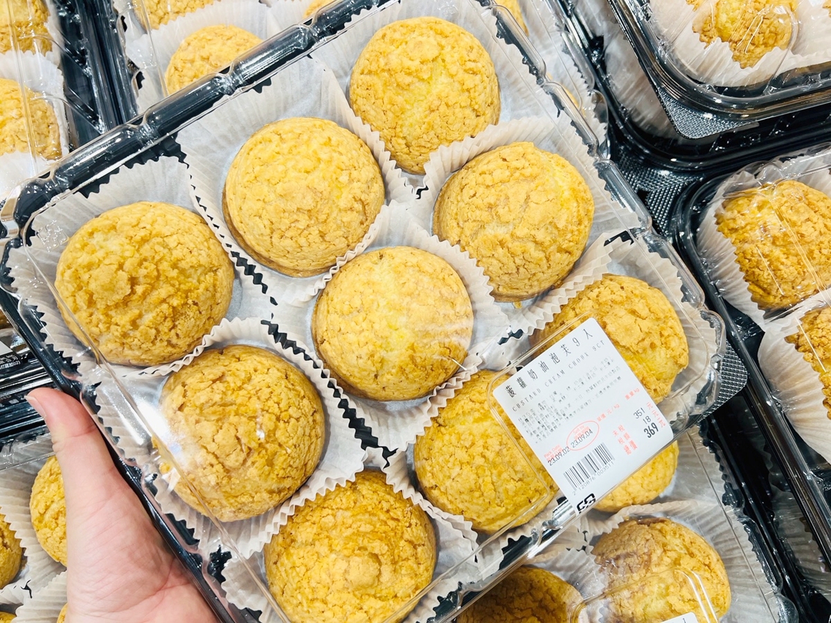 好市多麵包區甜點買不完！芒果千層、草莓戚風蛋糕、卡士達泡芙、水蜜桃霜淇淋，6款甜點大大滿足螞蟻胃