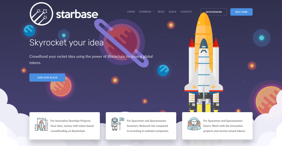Starbaseのブロックチェーンのテクノロジーで新しく産業を作り上げたいマーケターインターン募集！のカバー画像