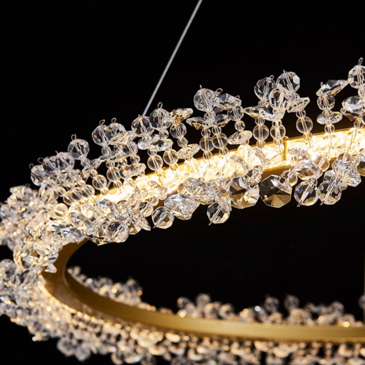 Fireworks Style Crystal Chandelier 500mm - LM14