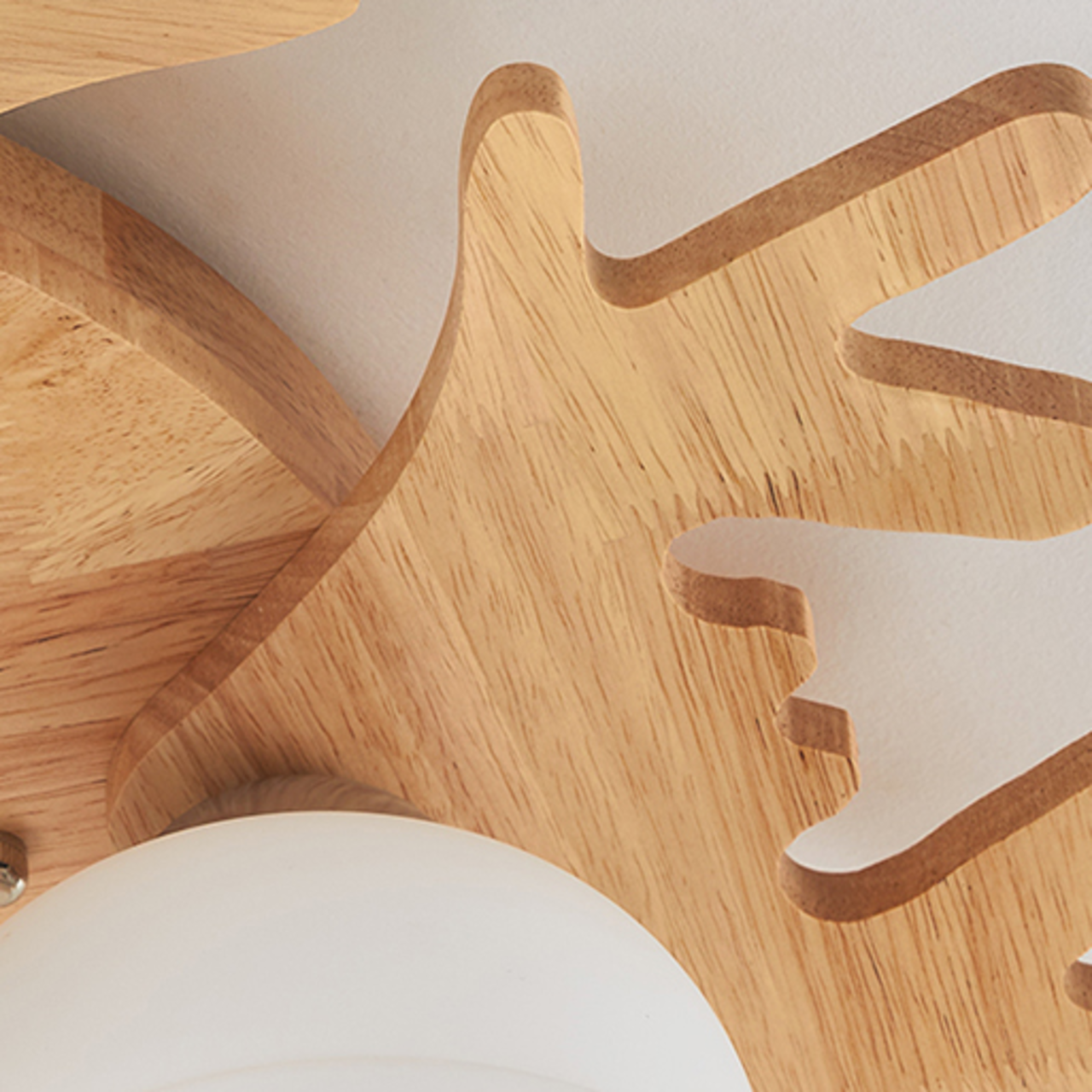 Nordic Wooden Ceiling Light - JX08