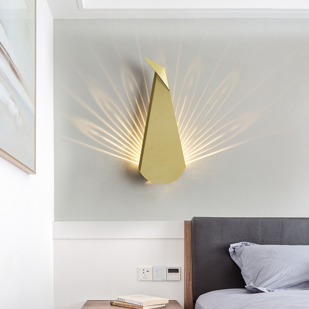 Post-modern Peacock Wall Lamp - LM08/LM09